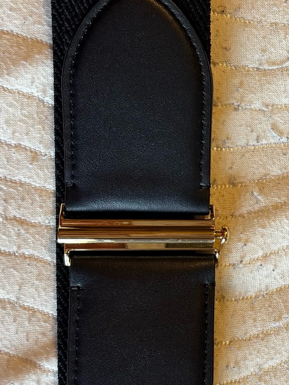 Women’s black Ralph Lauren belt